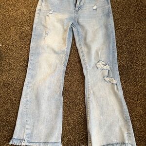 Lucky brand Light Blue Distressed Women's Jeans, size 27